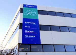 Banner on Westat building