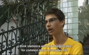 Freeze-frame of the Best Non-English Language Video by the Hungarian Central Statistical Office