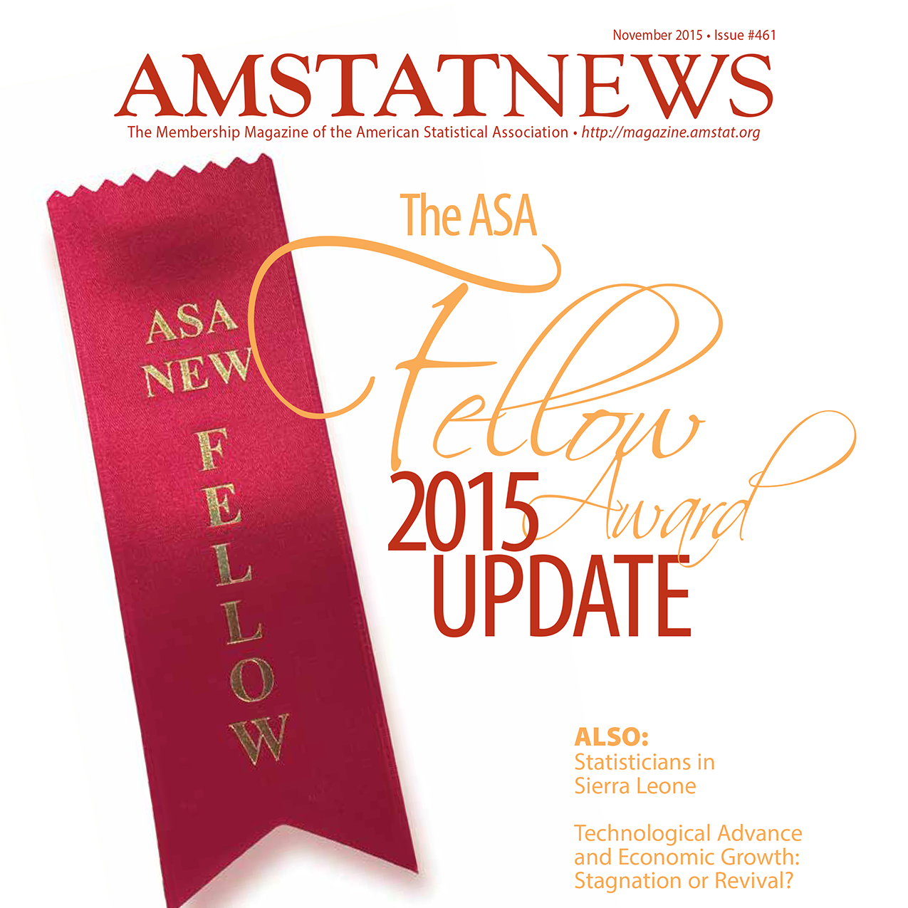 November Amstat News 2015