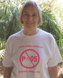 The Parapsychological Association gave ASA President Jessica Utts a T-shirt in 1988 to support her criticism of p-values.