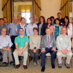During a reception hosted by the department of biostatistics, ASA president-elect Bob Rodriguez met with Pittsburgh Chapter members, including some longtime ASA members and Pittsburgh Chapter officers.