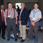 From left: Barry Nussbaum, SPAIG chair; Sastry Pantula, director of the National Science Foundation’s Division of Mathematical Sciences and ASA past president; Tony Lachenbruch, ASA past president; Robert M. Groves, U.S. Census Bureau director; Chris Holloman, a 2011 SPAIG award winner; and Morteza Marzjarani, session organizer/chair. Missing from the picture is Marie Davidian, 2012 ASA president-elect.