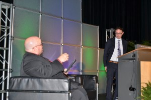 As part of the 2013 JSM President's Invited Address, Nate Silver took questions via Twitter. ASA Executive Director Ron Wasserstein moderated the online questions.