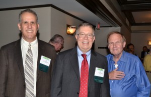 Longtime members reception: ASA President-elect Nathaniel Schenker, Past-President Bob Rodriguez, and Past-President Fritz Scheuren