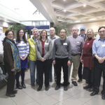 Photo by Huiyong (Thomas) Zheng, Ann Arbor Chapter From Left: Anamaria Kazanis, Ruth Cassidy, Bob Thomas, Karry Roberts, Lance Heilbrun, Harvey Qu, Barry DeCicco, Frank Murdock, Ellen Barnes, and Huiyong (Thomas) Zheng
