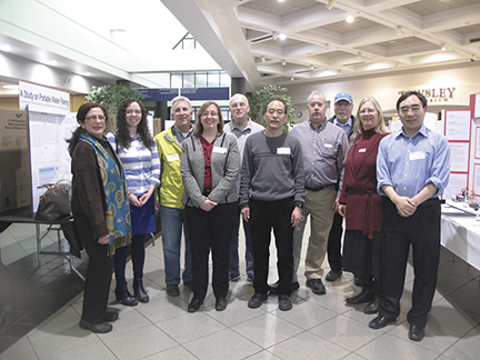 Photo by Huiyong (Thomas) Zheng, Ann Arbor Chapter From Left: Anamaria Kazanis, Ruth Cassidy, Bob Thomas, Karry Roberts, Lance Heilbrun, Harvey Qu, Barry DeCicco, Frank Murdock, Ellen Barnes, and Huiyong (Thomas) Zheng