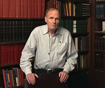 Fritz Scheuren (in the Deming Library in Alexandria, Virginia), senior fellow and vice president in the Center for Excellence in Survey Research at NORC, has been awarded the 2017 Deming Lecture Award.
