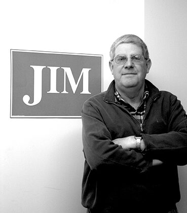 Jim, in his office, 2005