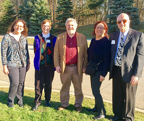 From left: ASA Judges Karry Roberts, Mary Ann Ritter, David Corliss, Anamaria Kazanis, and Lance Heilbrun