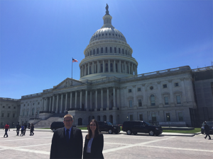 Mark and Stacey Culp on Capitol Hill (Photo by Amy Nussbaum)