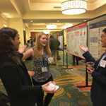 Glynis S. Ewing, discusses her poster “Alright Ladies, Buckle Up: The Effects of Seating Position, Gender, and Other Factors on Seat Belt Usage Rates and Data-Driven Policy Solutions”