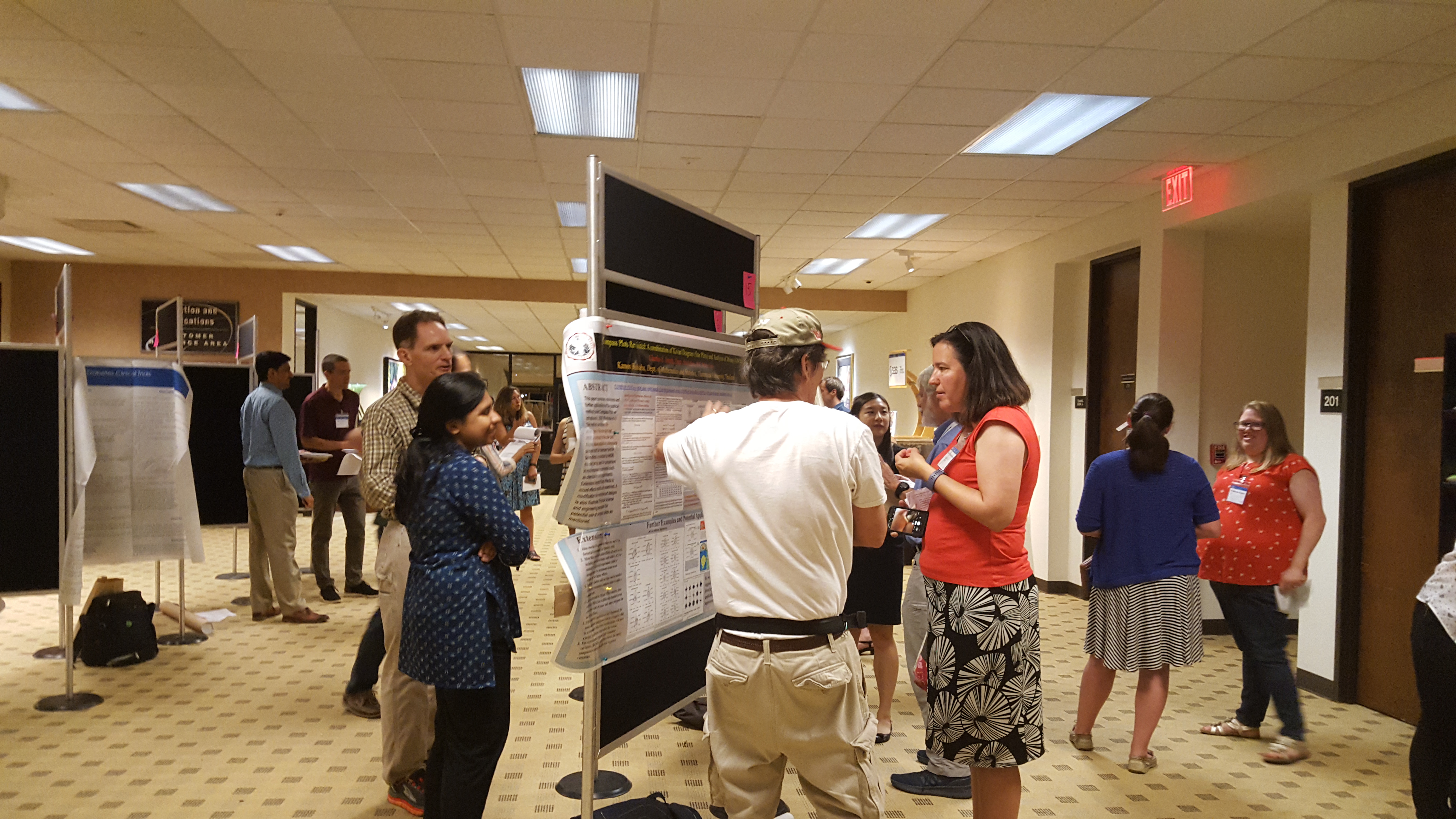 North Carolina Chapter Holds Recycled Poster Session Social