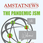 Cover of July Amstat News that links to PDF  