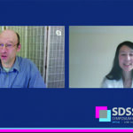 Photo of David Hunter, SDSS program chair, and Jeannette M. Wing of Columbia University, who gave one of the keynote addresses at SDSS 2020.