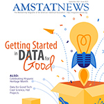 Cover of September Amstat News that links to PDF