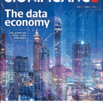 Image shows the cover of the spring issue of Significance magazine, with the headline "the data economy"