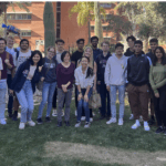 Group of 15 students all wearing casual clothes