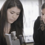 Nicole Méndez, criminology student at the University of Pennsylvania, helps Maria Cuellar—assistant professor of criminology, statistics, and data science—decipher forensic data in the Telling Our Stories premiere.