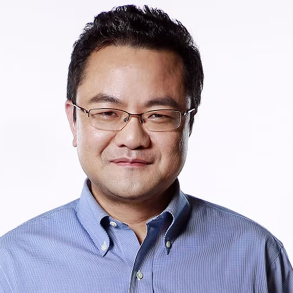 Photo of Hongtu Zhu, an Asian Man with short dark hair and glasses