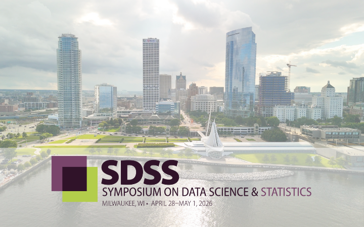 SDSS Logo over the Milwaukee skyline