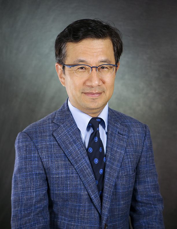 Jae-Kwang Kim's headshot. He has short, dark hair and is wearing glasses, a blue suit jacket, and a dress shirt and tie.