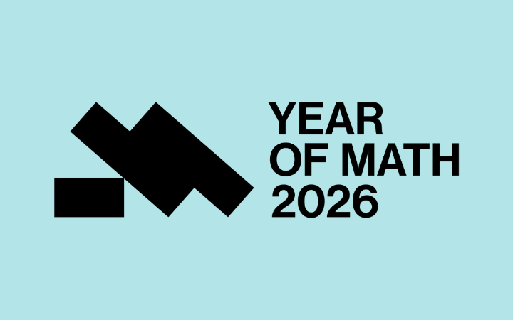 year of math logo