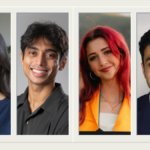 Riya Kalra, Sripad Karne, Kaylie Stuteville and Raj Trikha
