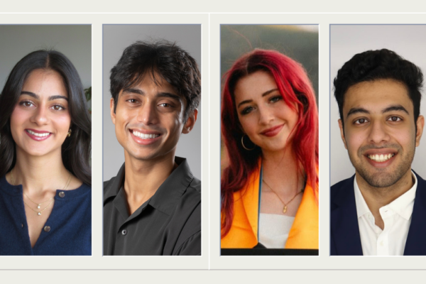 Riya Kalra, Sripad Karne, Kaylie Stuteville and Raj Trikha