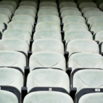rows of empty seats