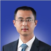 Haoda Fu's headshot. He has short black hair and is wearing glasses and a dark suit jacket.