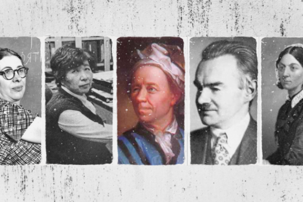 Photos of the five statisticians described in the article.