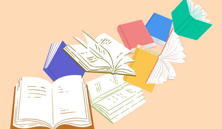 colorful books