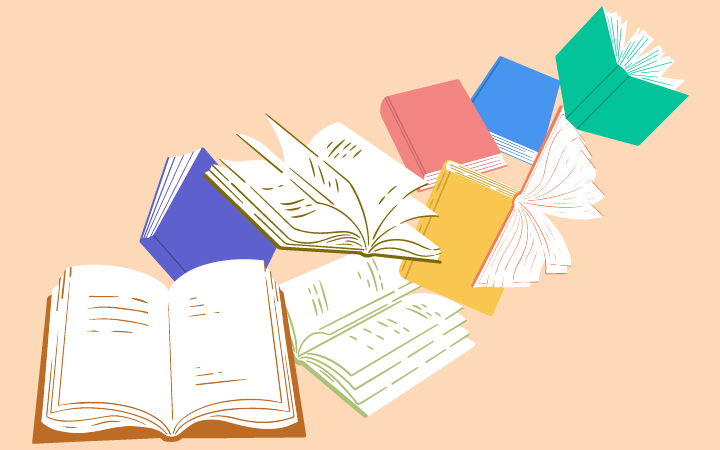 colorful books
